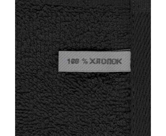 Полотенце Soft Me Light, среднее, черное, Цвет: черный, Размер: 50х100 см, изображение 4