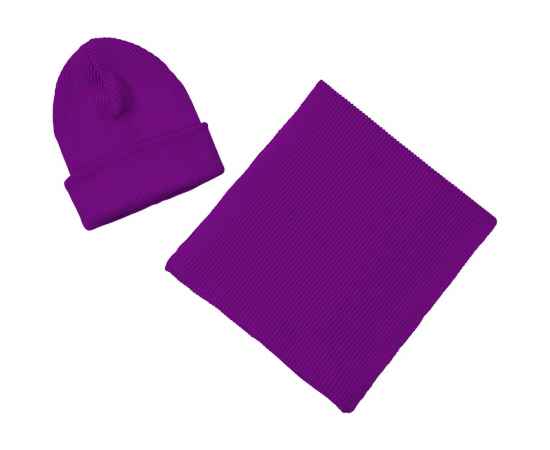 Шапка Life Explorer, фиолетовая, Цвет: фиолетовый, Размер: 56-60, изображение 6