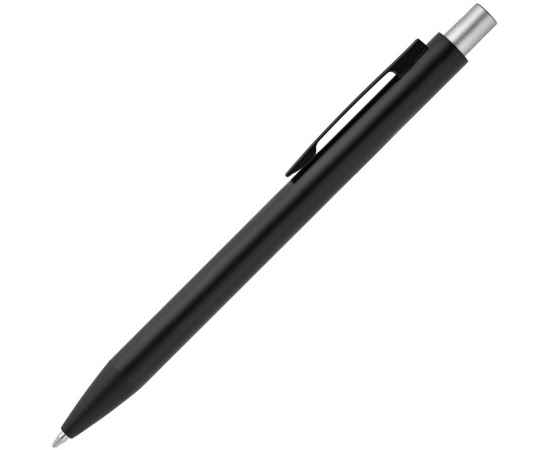 Ручка шариковая Chromatic, черная с серебристым, Цвет: серебристый, Размер: 14, изображение 2