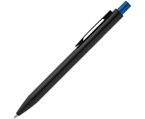 Ручка шариковая Chromatic, черная с синим, Цвет: синий, Размер: 14, изображение 2