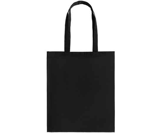 Холщовая сумка Neat 140, черная, Цвет: черный, Размер: 35х40 см, изображение 3