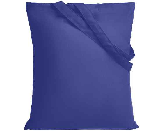 Холщовая сумка Neat 140, синяя, Цвет: синий, Размер: 35х40 см, изображение 2