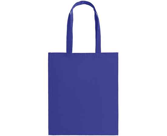 Холщовая сумка Neat 140, синяя, Цвет: синий, Размер: 35х40 см, изображение 3