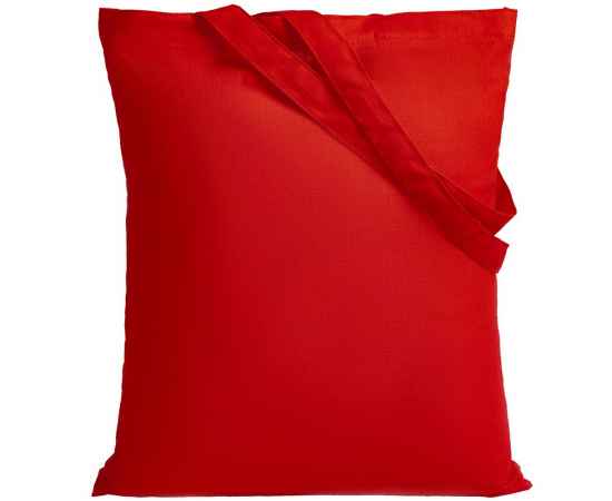 Холщовая сумка Neat 140, красная, Цвет: красный, Размер: 35х40 см, изображение 2