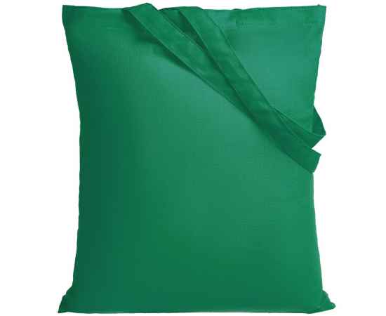 Холщовая сумка Neat 140, зеленая, Цвет: зеленый, Размер: 35х40 см, изображение 2