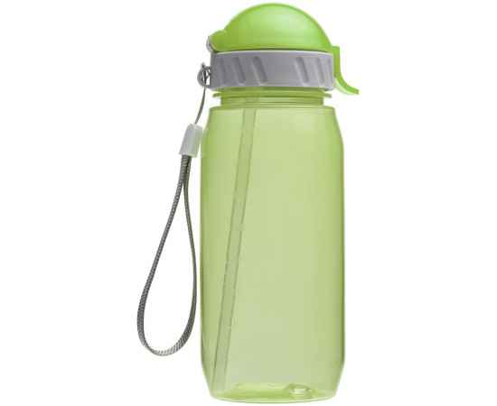 Бутылка для воды Aquarius, зеленая, Цвет: зеленый, Объем: 400, Размер: диаметр 6, изображение 3
