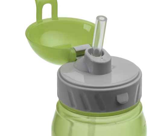 Бутылка для воды Aquarius, зеленая, Цвет: зеленый, Объем: 400, Размер: диаметр 6, изображение 2