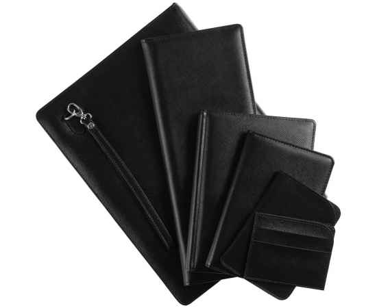 Чехол для карточек Linen, черный, Цвет: черный, Размер: 8, изображение 7