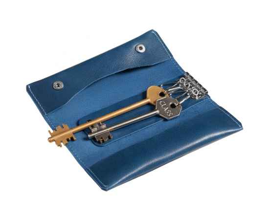 Ключница Apache, синяя, Цвет: синий, Размер: 14х5, изображение 3