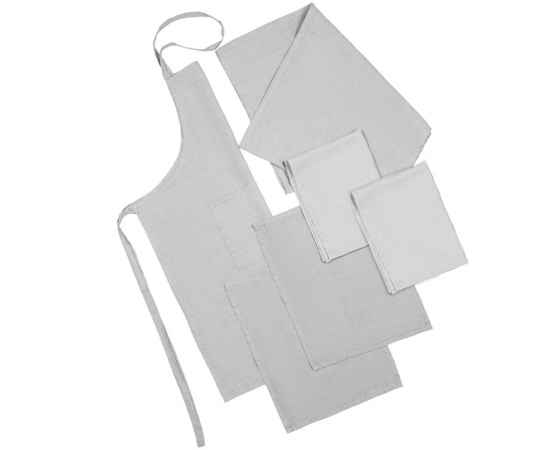 Набор полотенец Fine Line, серый, Цвет: серый, Размер: 45х60 см, изображение 7