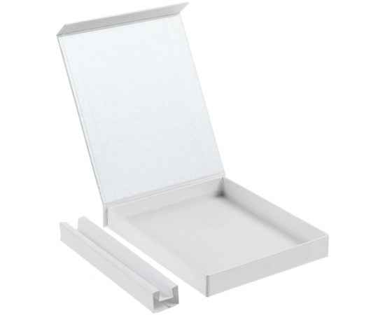 Коробка Shade под блокнот и ручку, белая, Цвет: белый, Размер: 14, изображение 3