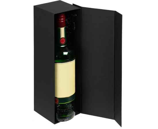 Коробка под бутылку Color Jacket, черная, Цвет: черный, Размер: 33, изображение 2