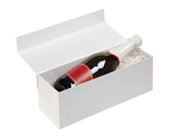 Коробка под бутылку Color Jacket, белая, Цвет: белый, Размер: 33, изображение 5
