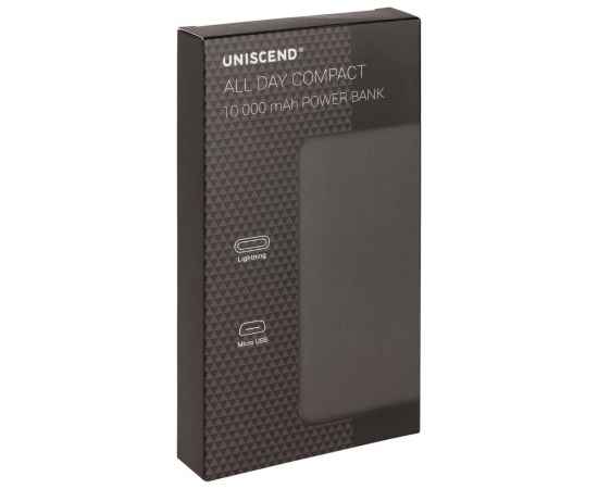 Внешний аккумулятор Uniscend All Day Compact 10000 мАч, зеленый, Цвет: зеленый, Размер: 7, изображение 7