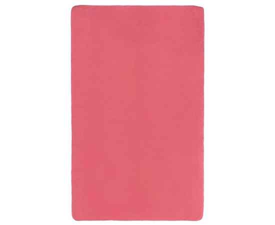 Флисовый плед Warm&Peace, розовый (коралловый), Цвет: розовый, Размер: 100х140 см, изображение 2