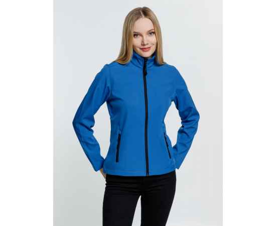 Куртка софтшелл женская Race Women ярко-синяя (royal), размер S, Цвет: синий, Размер: S, изображение 4