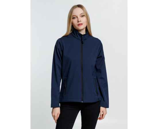 Куртка софтшелл женская Race Women темно-синяя, размер S, Цвет: темно-синий, Размер: S, изображение 4