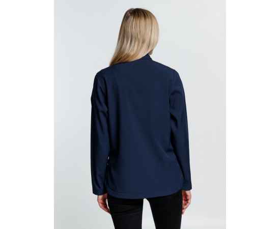 Куртка софтшелл женская Race Women темно-синяя, размер S, Цвет: темно-синий, Размер: S, изображение 5