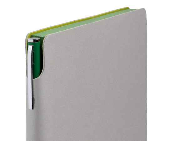 Набор Flexpen, серебристо-зеленый, Цвет: зеленый, серебристый, Размер: 16х21х2 см, изображение 2