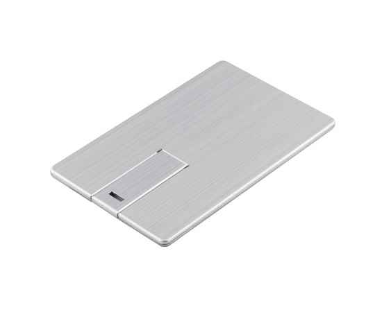 Флешка Platinum Card, 32 Гб, серебристая, Цвет: серый, изображение 3