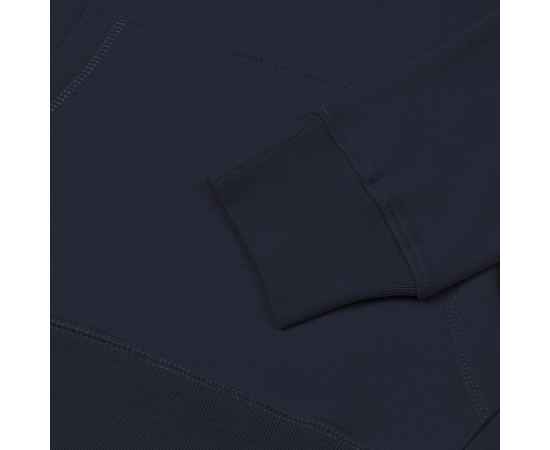 Толстовка с капюшоном унисекс Hoodie, темно-синяя, размер XS, Цвет: темно-синий, Размер: XS, изображение 4