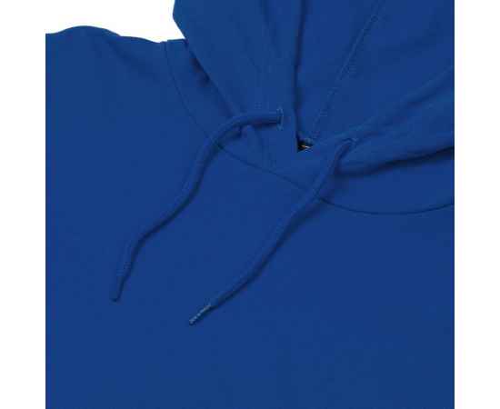Толстовка с капюшоном унисекс Hoodie, ярко-синяя, размер XS, изображение 3