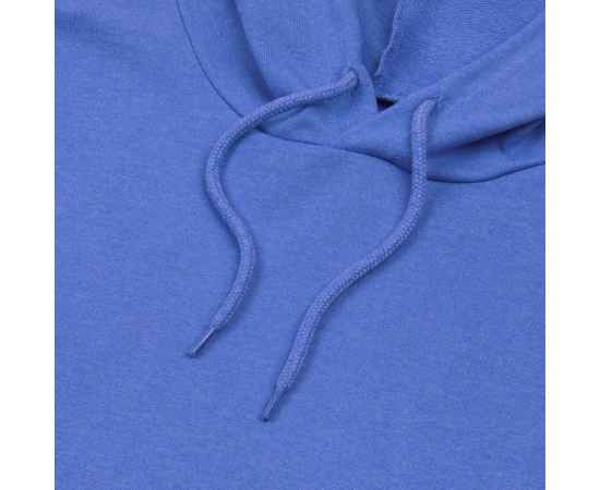 Толстовка с капюшоном унисекс Hoodie, ярко-синий меланж, размер XS, Цвет: синий, Размер: XS, изображение 3