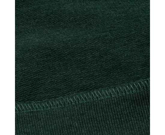 Толстовка с капюшоном унисекс Hoodie, темно-зеленый меланж, размер XS, Цвет: темно-зеленый, Размер: XS, изображение 5