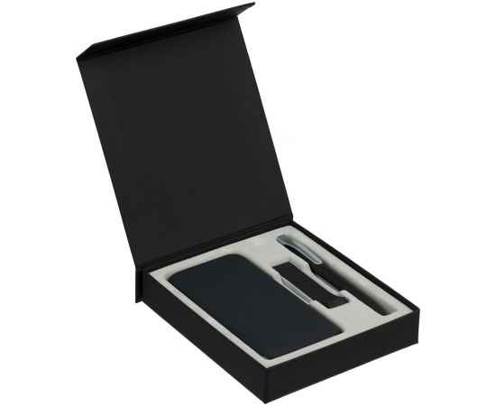 Коробка Rapture для аккумулятора 10000 мАч, флешки и ручки, черная, Цвет: черный, Размер: 17, изображение 3
