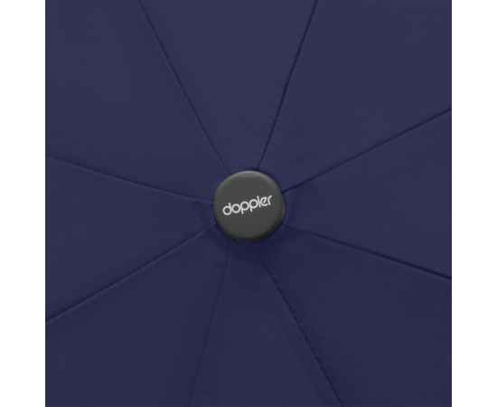 Зонт складной Fiber Magic, темно-синий, Цвет: темно-синий, Размер: длина 55 см, изображение 3