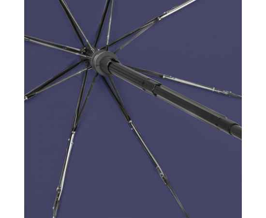 Зонт складной Carbonsteel Magic, темно-синий, Цвет: темно-синий, Размер: длина 53 см, изображение 5