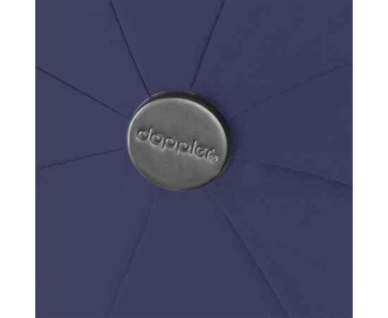 Зонт складной Carbonsteel Magic, темно-синий, Цвет: темно-синий, Размер: длина 53 см, изображение 3