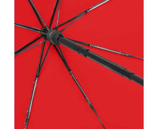 Зонт складной Carbonsteel Magic, красный, Цвет: красный, Размер: длина 53 см, изображение 4