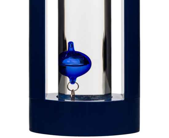 Термометр «Галилео» в деревянном корпусе, синий, Размер: 30х10х6,5 см, упаковка 35х13,1х9,9 см см, изображение 4