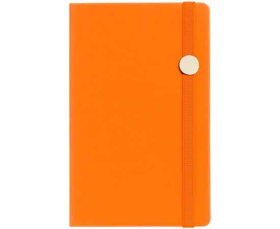 Блокнот Shall Round, оранжевый, Цвет: оранжевый, Размер: белый, изображение 3
