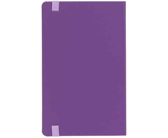 Блокнот Shall Round, фиолетовый, Цвет: фиолетовый, Размер: белый, изображение 4