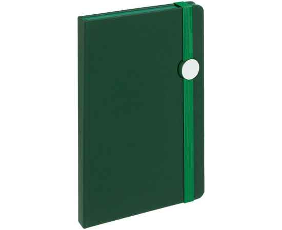 Блокнот Shall Round, зеленый, Цвет: зеленый, Размер: белый, изображение 2