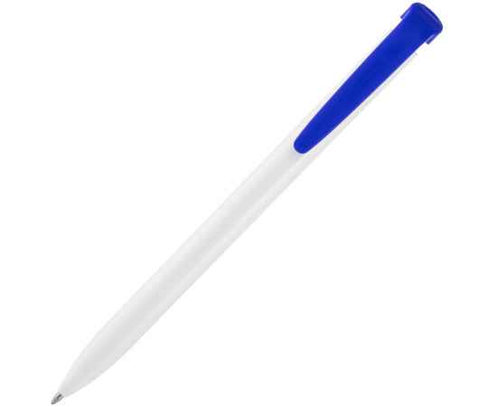 Ручка шариковая Favorite, белая с синим, Цвет: синий, Размер: 13, изображение 3