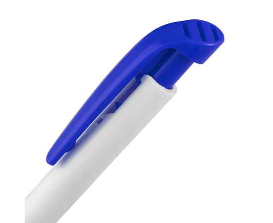 Ручка шариковая Favorite, белая с синим, Цвет: синий, Размер: 13, изображение 4