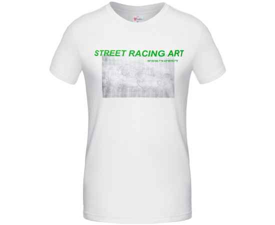 Футболка Street Racing Art, белая, размер S, Цвет: белый, Размер: S, изображение 2
