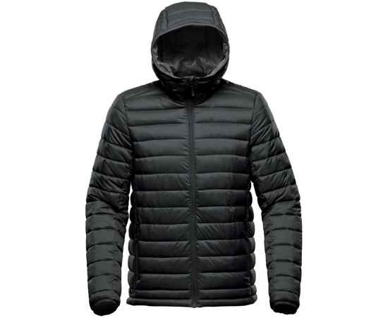 Куртка компактная мужская Stavanger черная с серым, размер S, Цвет: черный, Размер: S, изображение 3