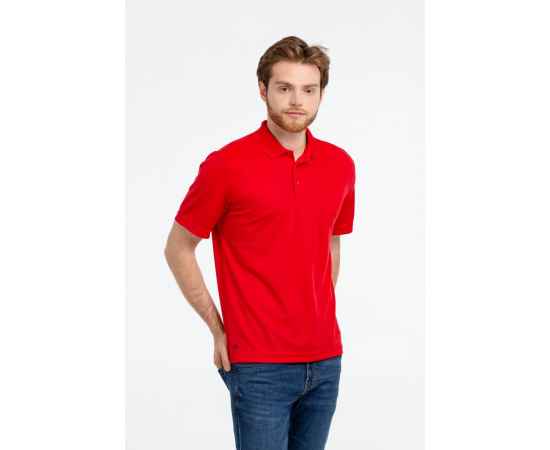 Рубашка поло мужская Eclipse H2X-Dry, красная G_11621.35.3XL, Цвет: красный, Размер: 3XL, изображение 8