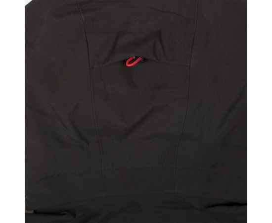 Куртка софтшелл мужская Patrol черная с красным, размер S, Цвет: красный, Размер: S, изображение 4