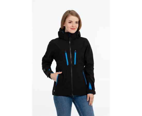 Куртка софтшелл женская Patrol черная с серым, размер XL, Цвет: серый, Размер: XL, изображение 6