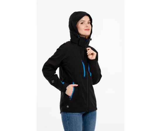 Куртка софтшелл женская Patrol черная с серым, размер XL, Цвет: серый, Размер: XL, изображение 7