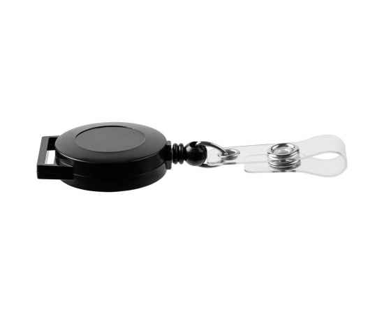 Ретрактор Attach с ушком для ленты, черный, Цвет: черный, Размер: 9, изображение 3