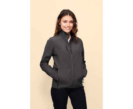 Куртка женская Radian Women, темно-серая, размер XL, Цвет: серый, Размер: XL, изображение 4