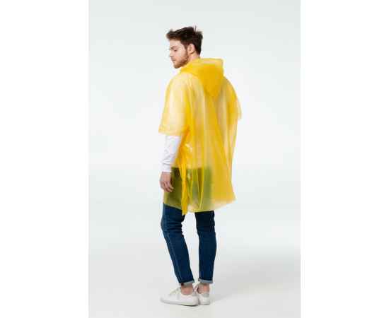 Дождевик-пончо RainProof, желтый, Цвет: желтый, Размер: 120х90 см, изображение 6