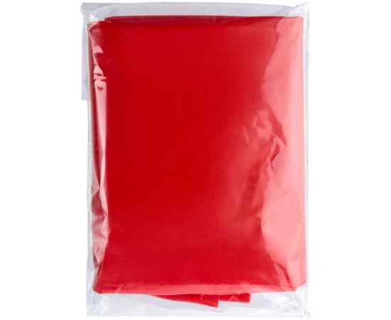 Дождевик-плащ BrightWay, красный, Цвет: красный, Размер: 105х85 см, изображение 3