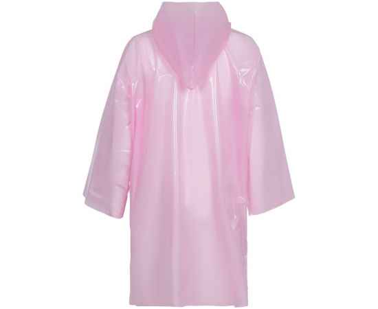 Дождевик-плащ CloudTime, розовый, Цвет: розовый, Размер: 105х85 см, изображение 2